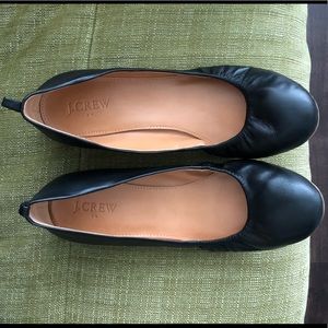8-1/2 Jcrew cece Italian-made leather ballet flats